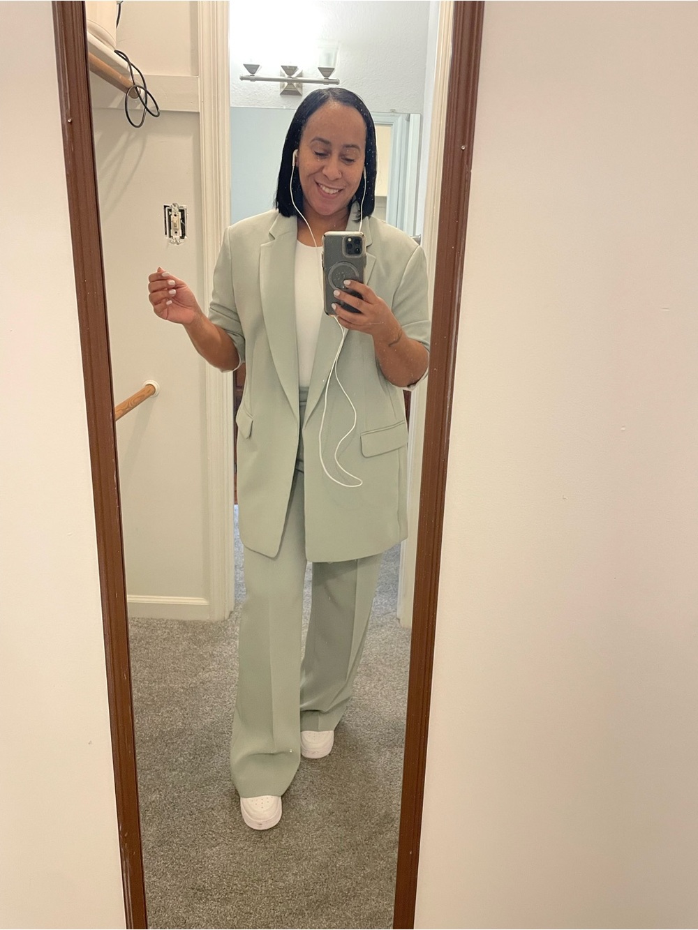 H&M Sage Green Blazer